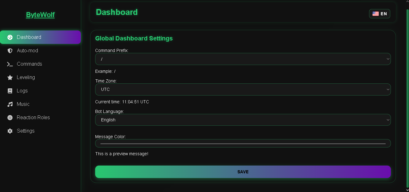 Dashboard